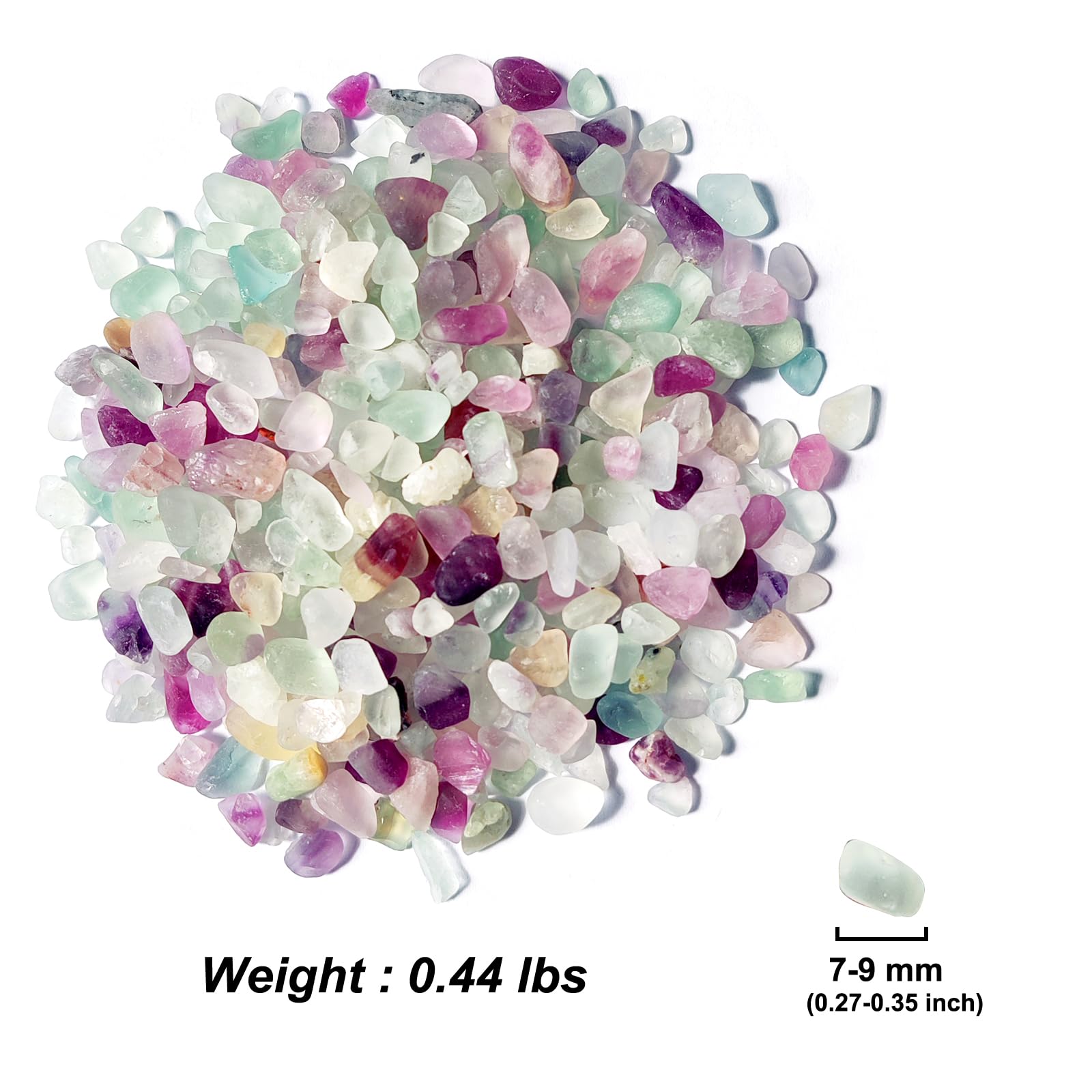 DEEDOCHY fluorite crystals for DIY crafts and decorative vases with lasting color.