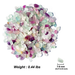 DEEDOCHY fluorite crystals for DIY crafts and decorative vases with lasting color.