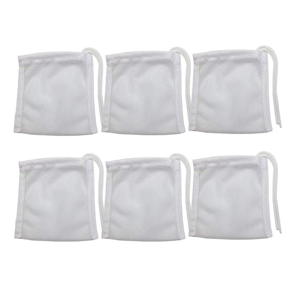DEECOOYA 3x4-inch filter bag closeup demonstrates durable nylon mesh for high-flow filtration.