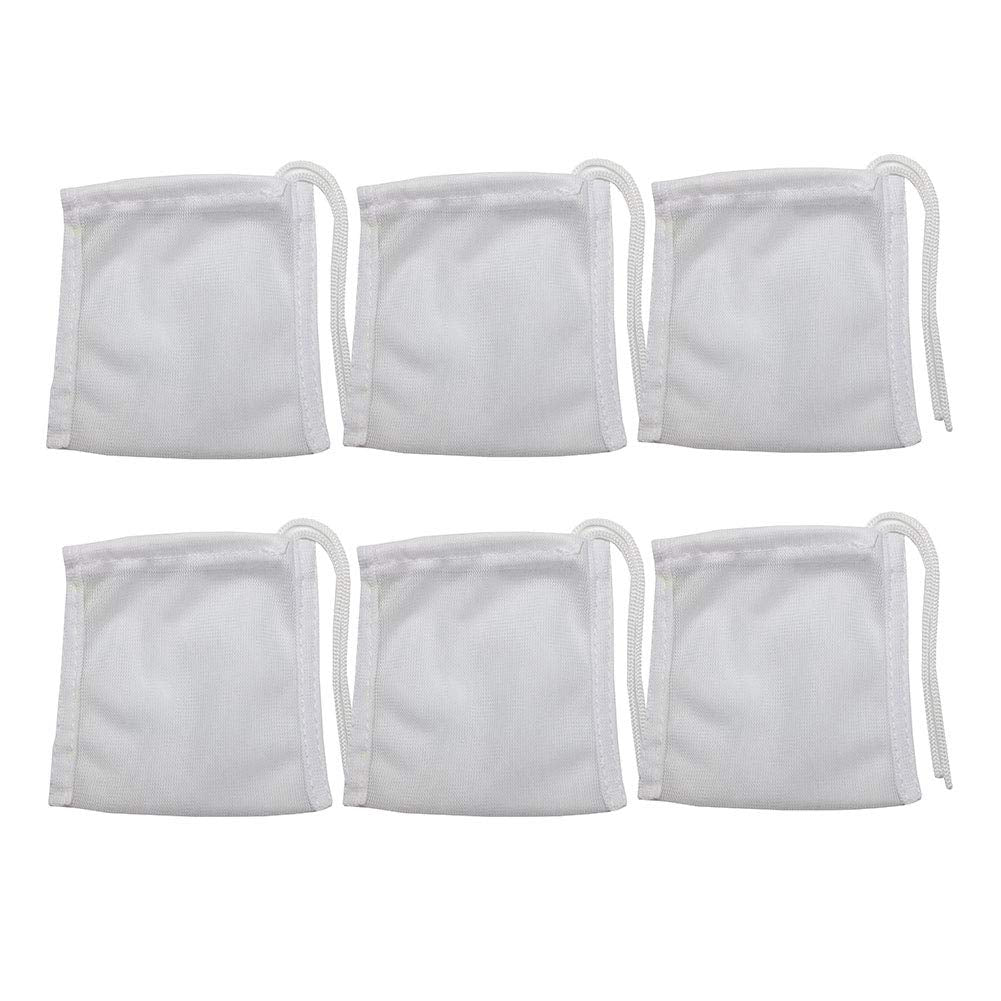 DEECOOYA 3x4-inch filter bag closeup demonstrates durable nylon mesh for high-flow filtration.