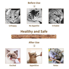 Deegufa silvervine sticks interactive-wand — promotes bonding and interactive play with cats.