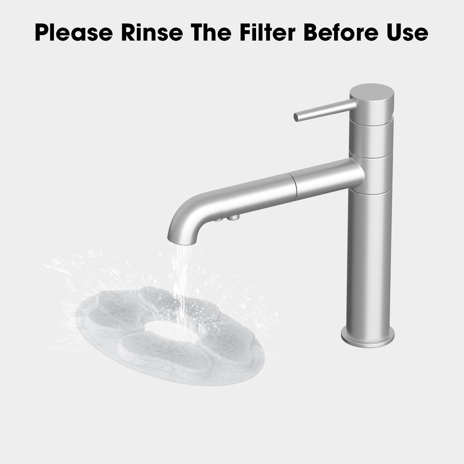DEEIPET cat fountain with installed filter delivers clearer hydration