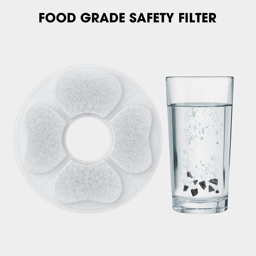 DEEIPET filter sponge close-up blocks hair and debris from the pump