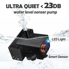 DEEIPET replacement pump with filter sponge supports clean, efficient operation.