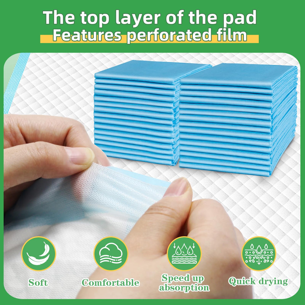Deep Dear six layer absorbent core close up shows high liquid uptake.