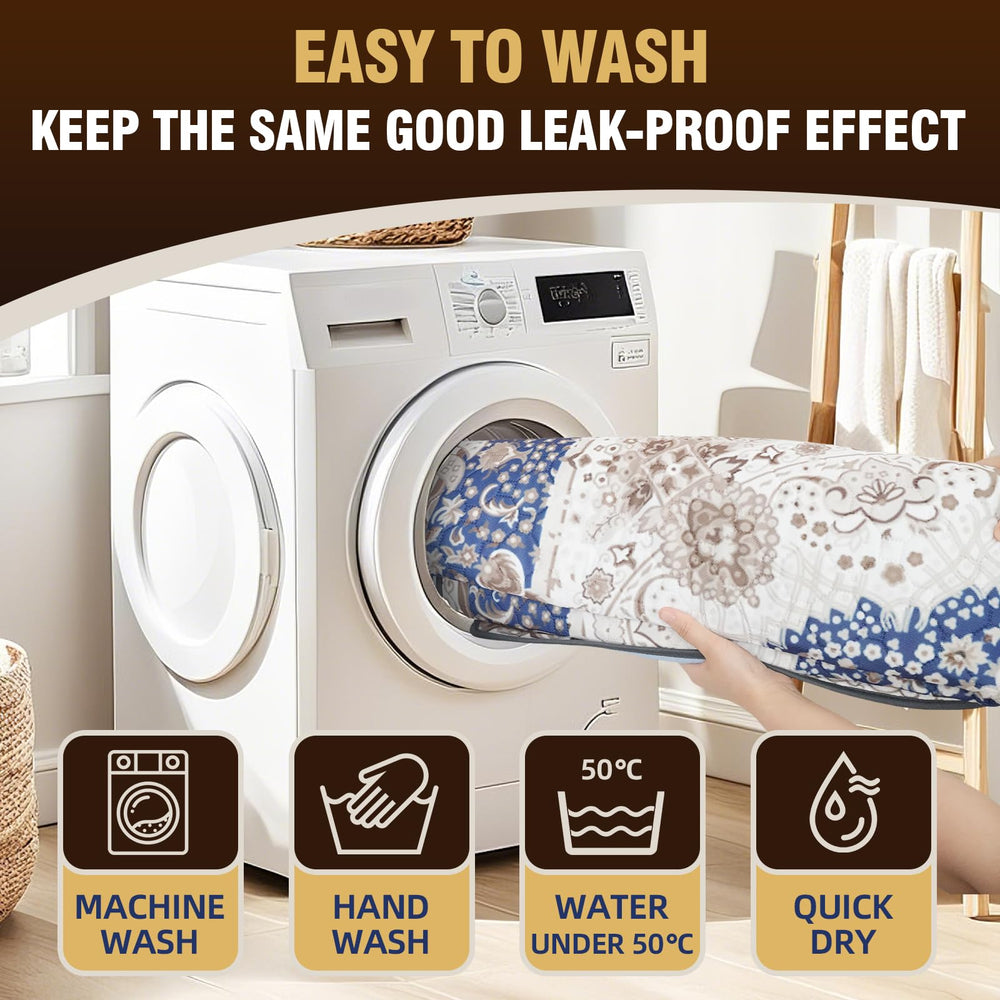 Deep Dear Eco-friendly washable pads feature reusable design for sustainable home use.