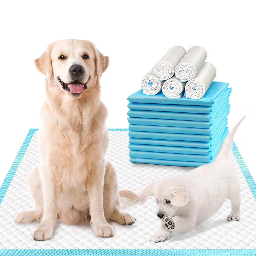 Deep Dear extra-large dog pads package ready for quick setup and storage.