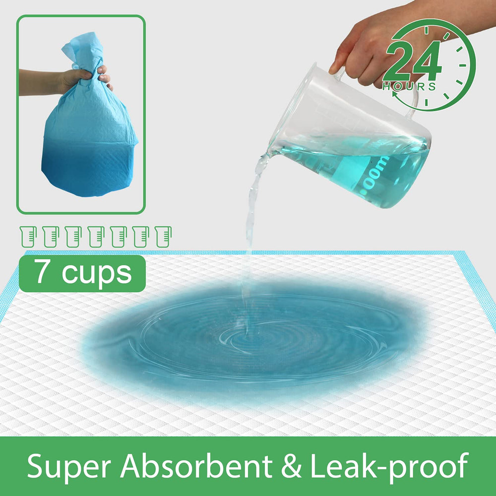 Deep Dear leak-proof backsheet protects floors with tear resistance.