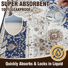 Deep Dear Reusable dog pee pads closeup highlights strong absorbency and quick spill control.