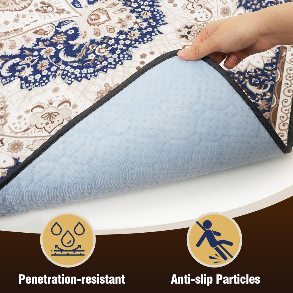 Deep Dear Thickened non-slip bottom image demonstrates secure placement on floors.