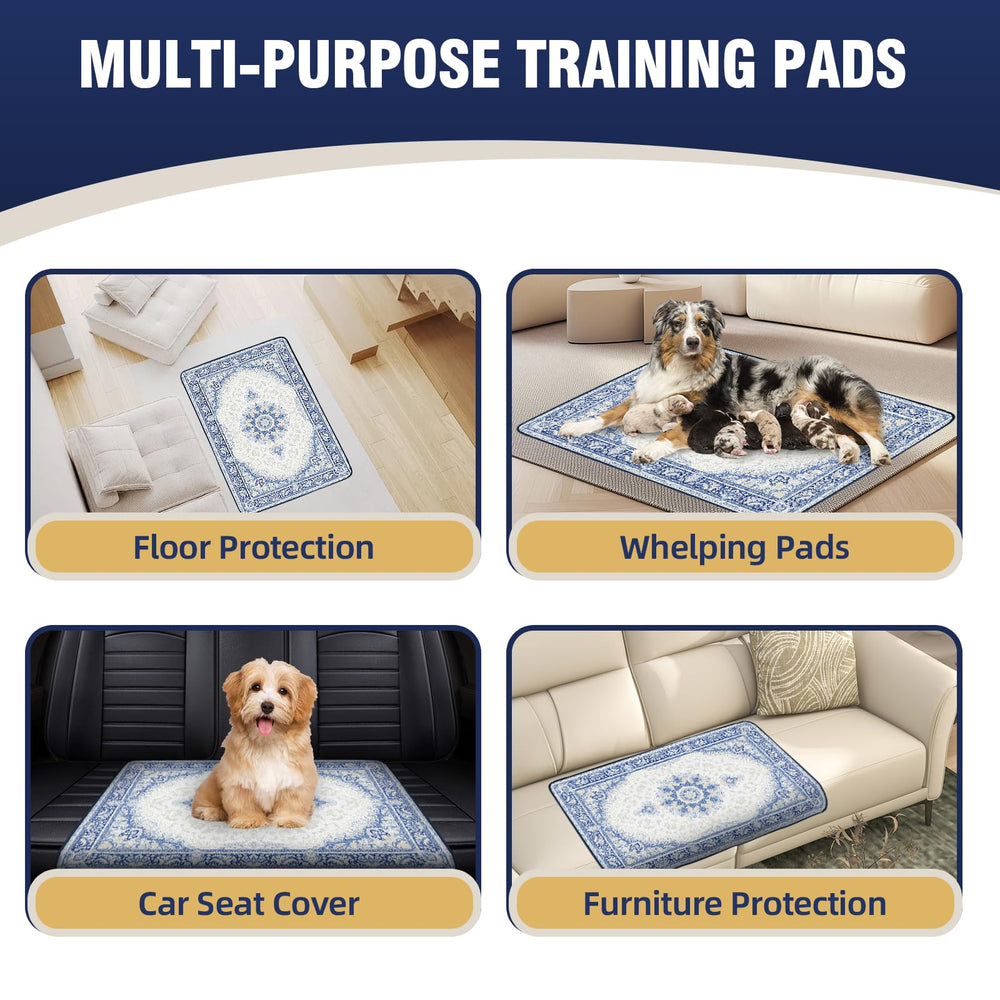 Deep Dear waterproof-bottom shields floors from spills during play or naps.