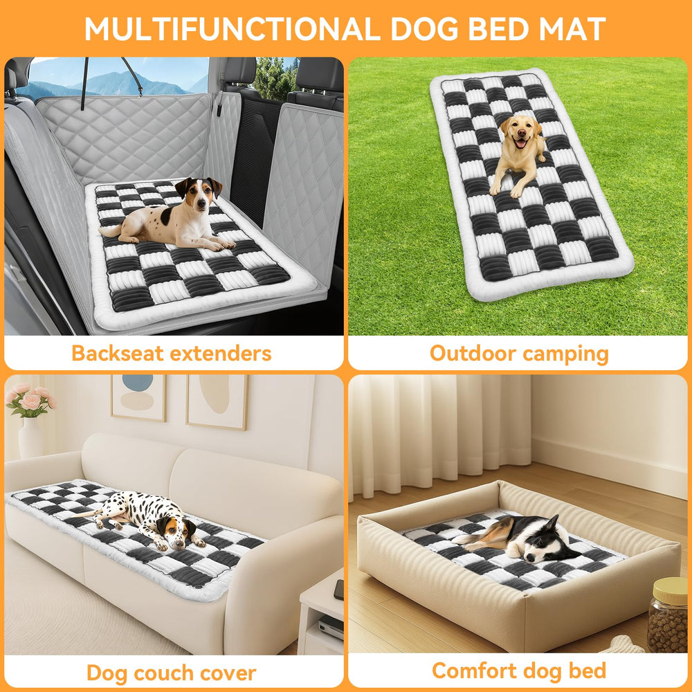 Deep Dream backseat dog bed multi-purpose design suitable for sofa or outdoor use.