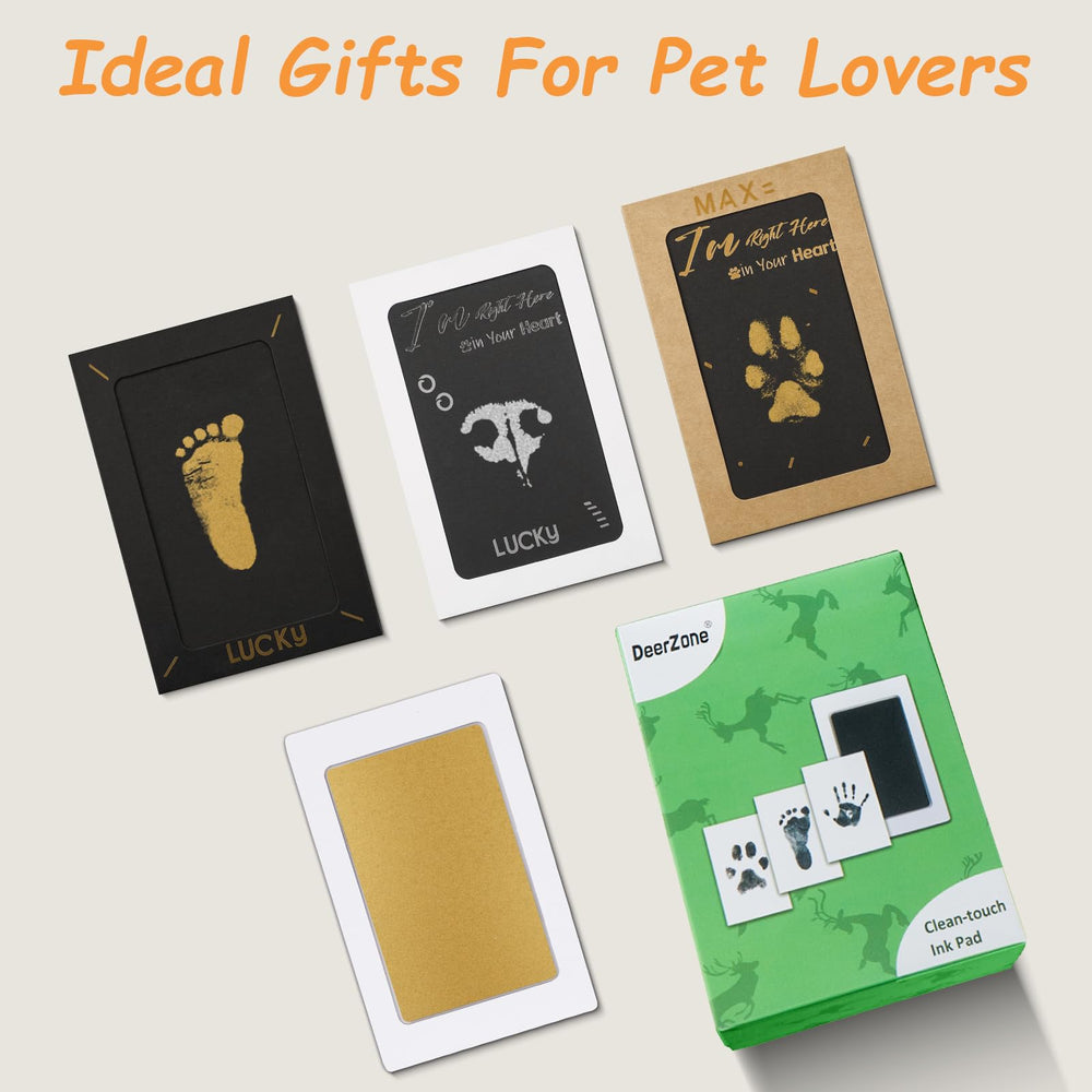 DeerZone dog and cat paw prints memento for lasting memories.