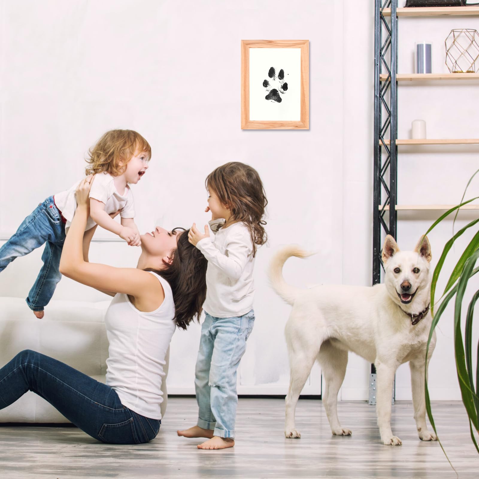 DeerZone Inkless Paw Print Kit quick-dry prints without stains