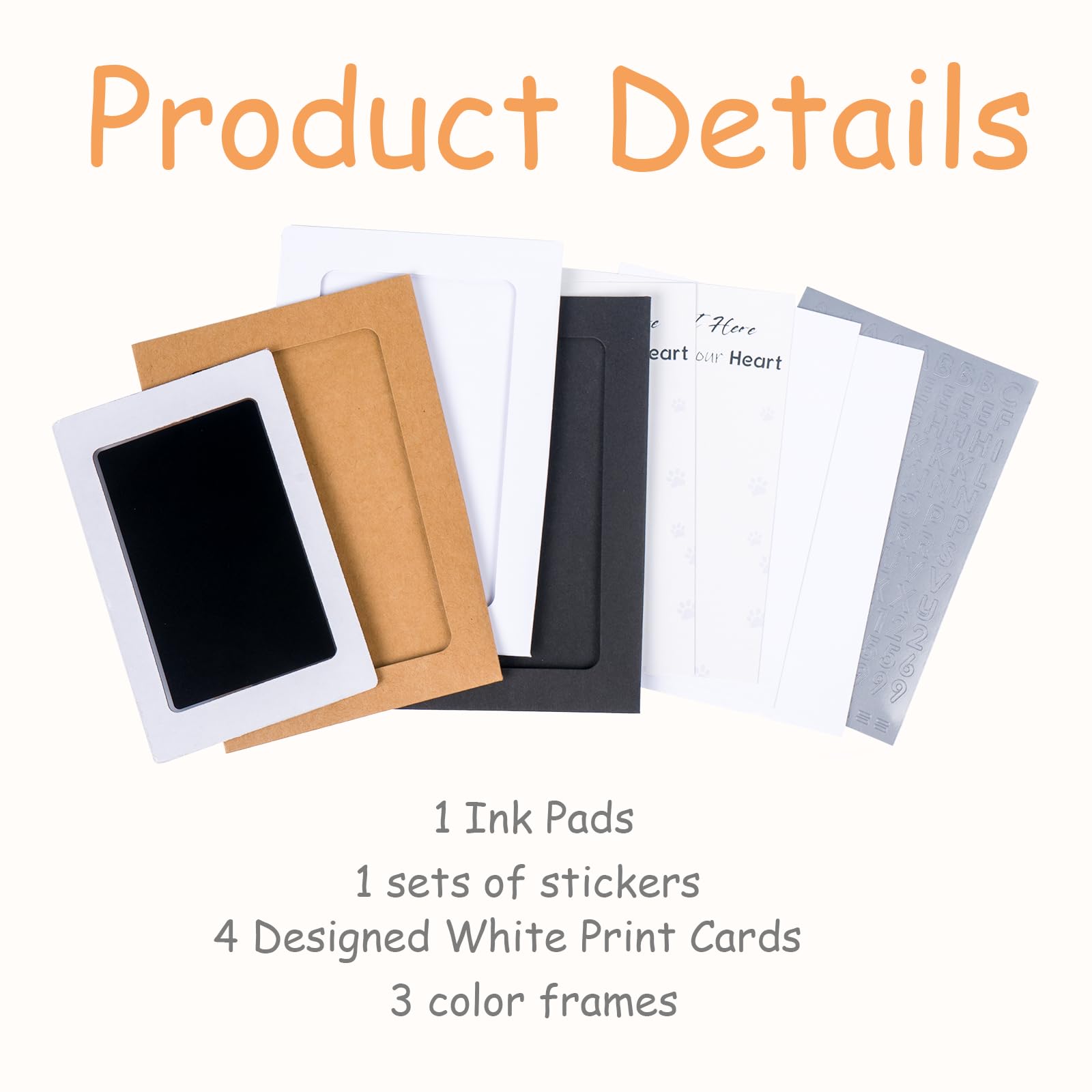 DeerZone Inkless Paw Print Kit easy setup for quick impressions