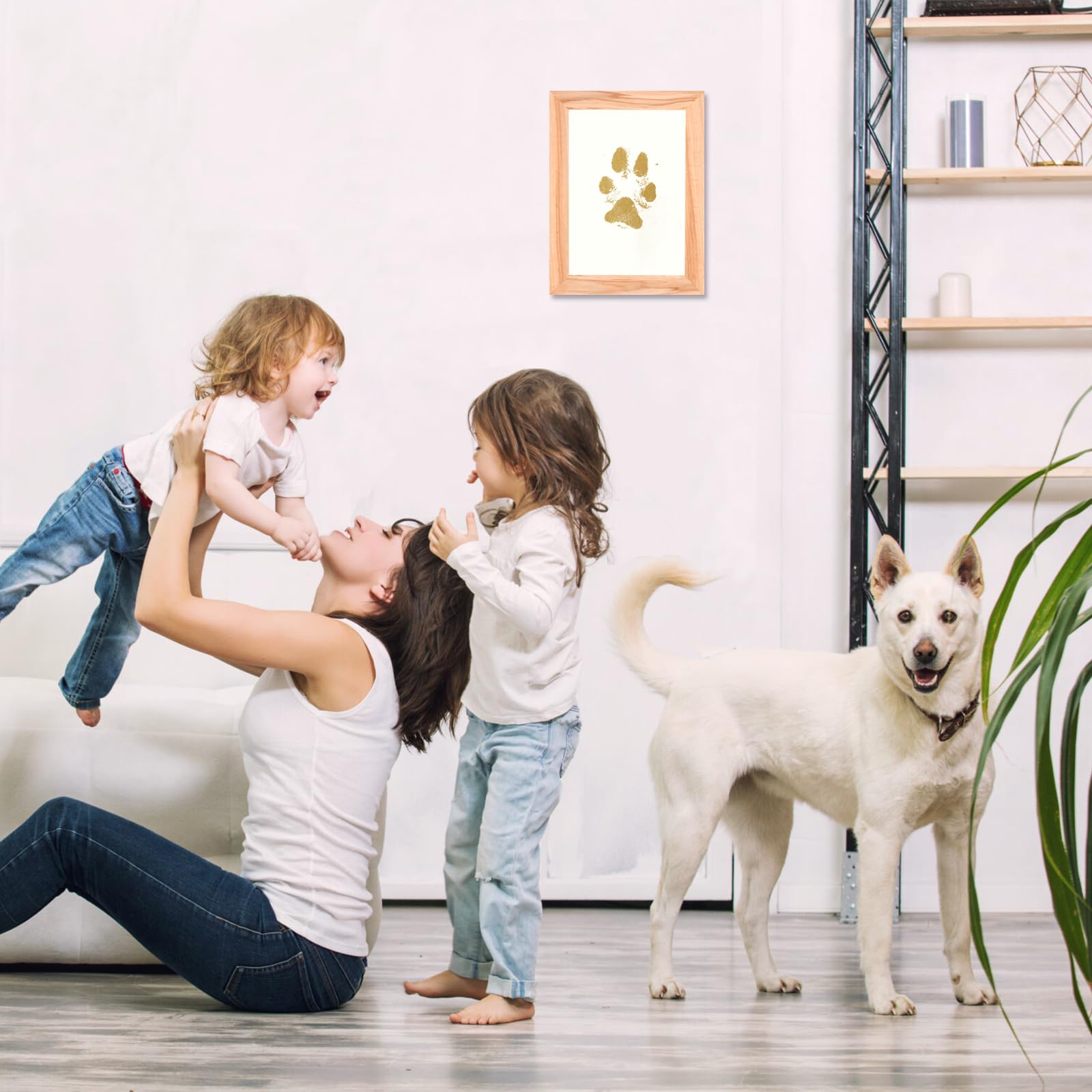 DeerZone pet-safe inkless pads ensure non-toxic, worry-free impressions.