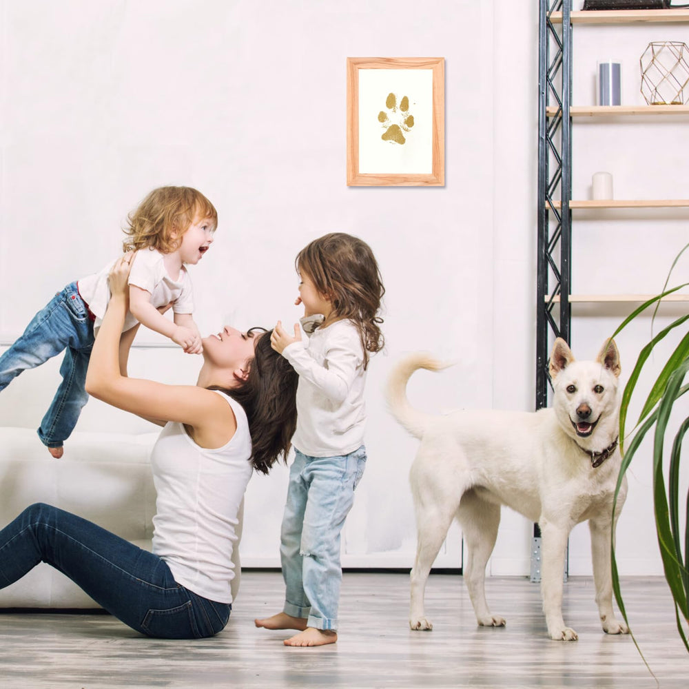 DeerZone pet-safe inkless pads ensure non-toxic, worry-free impressions.