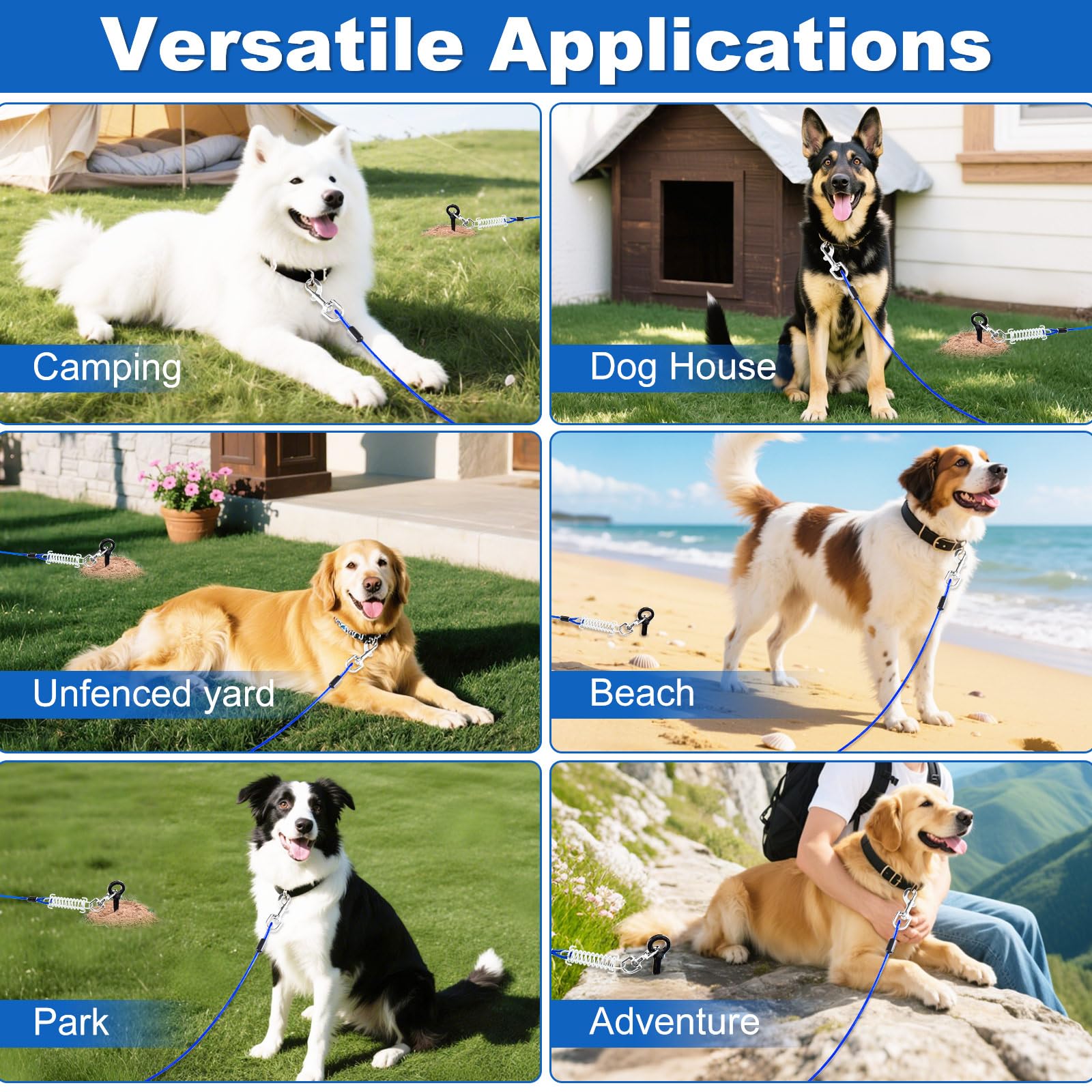 Deisunpet supports dogs up to 210 lbs with reliable safety.