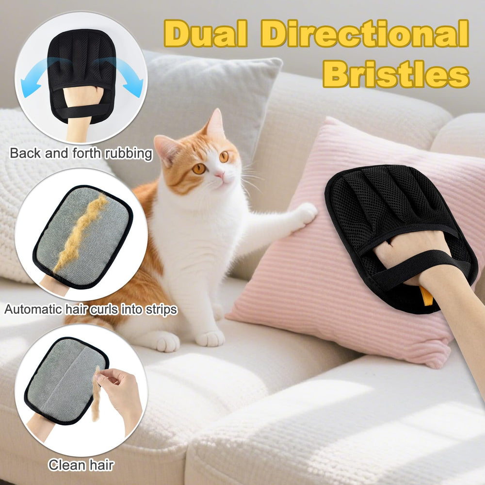 Deisunpet glove cleans sofa and couch surfaces easily