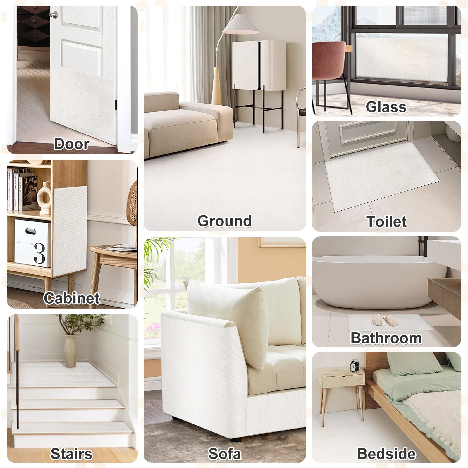 Deisunpet soft felt texture provides a quiet, satisfying scratch experience.