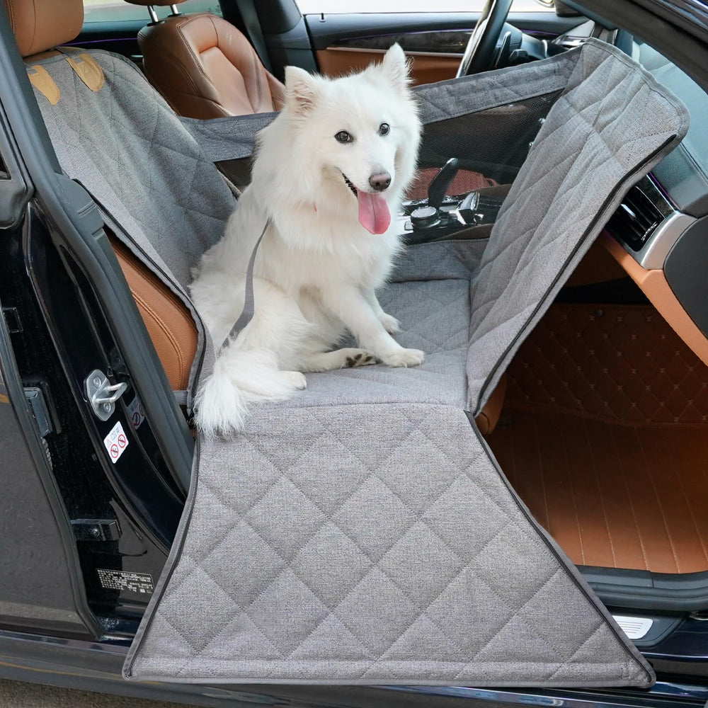 Dekeyoo front-seat dog car seat setup shields seats during every ride.