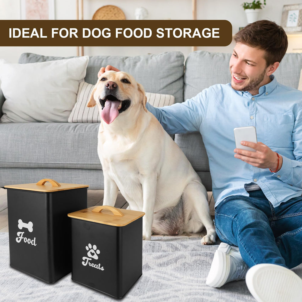 Dekosilave black cookie jar complements modern kitchen design.