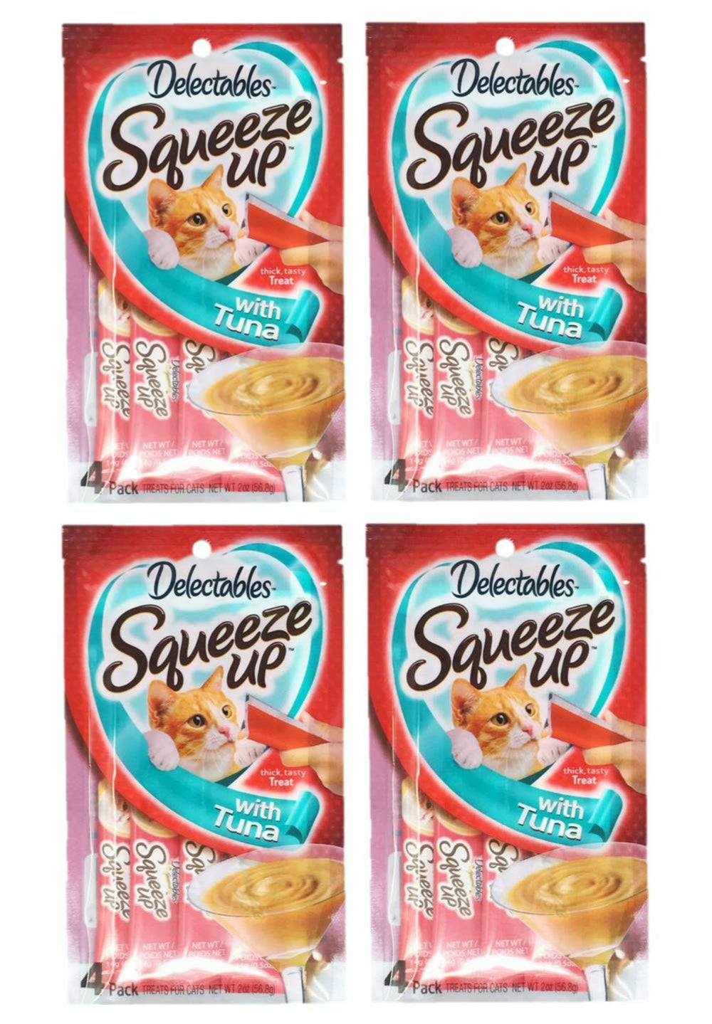 Delectables Squeeze Up tuna pouch bundle for bonding and enticing finicky eaters during treat time.