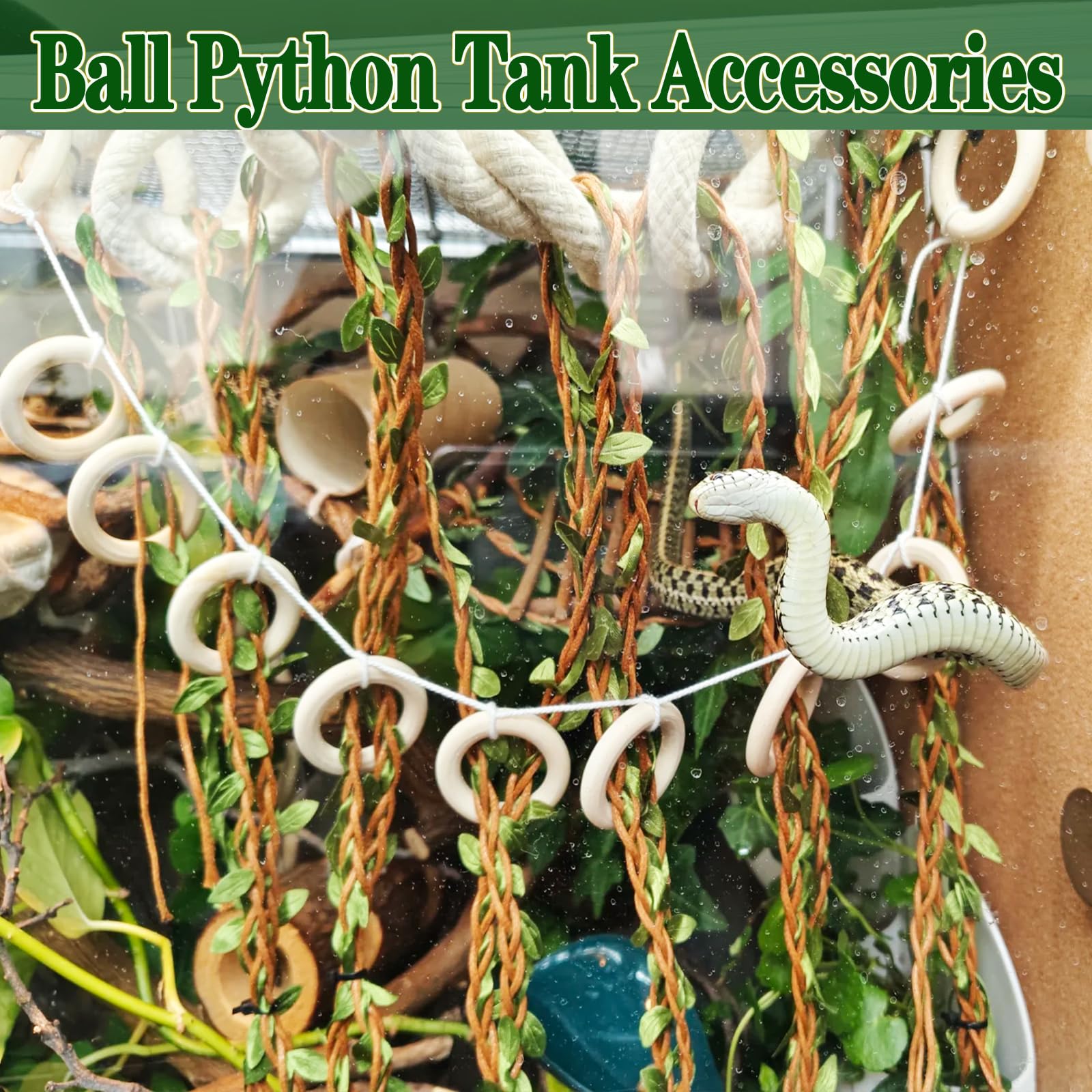 Delllala climbing vines easy installation hangs securely inside tanks for quick setup