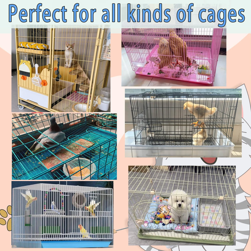 Delllala easy cage maintenance kit simplifies pet cage chores