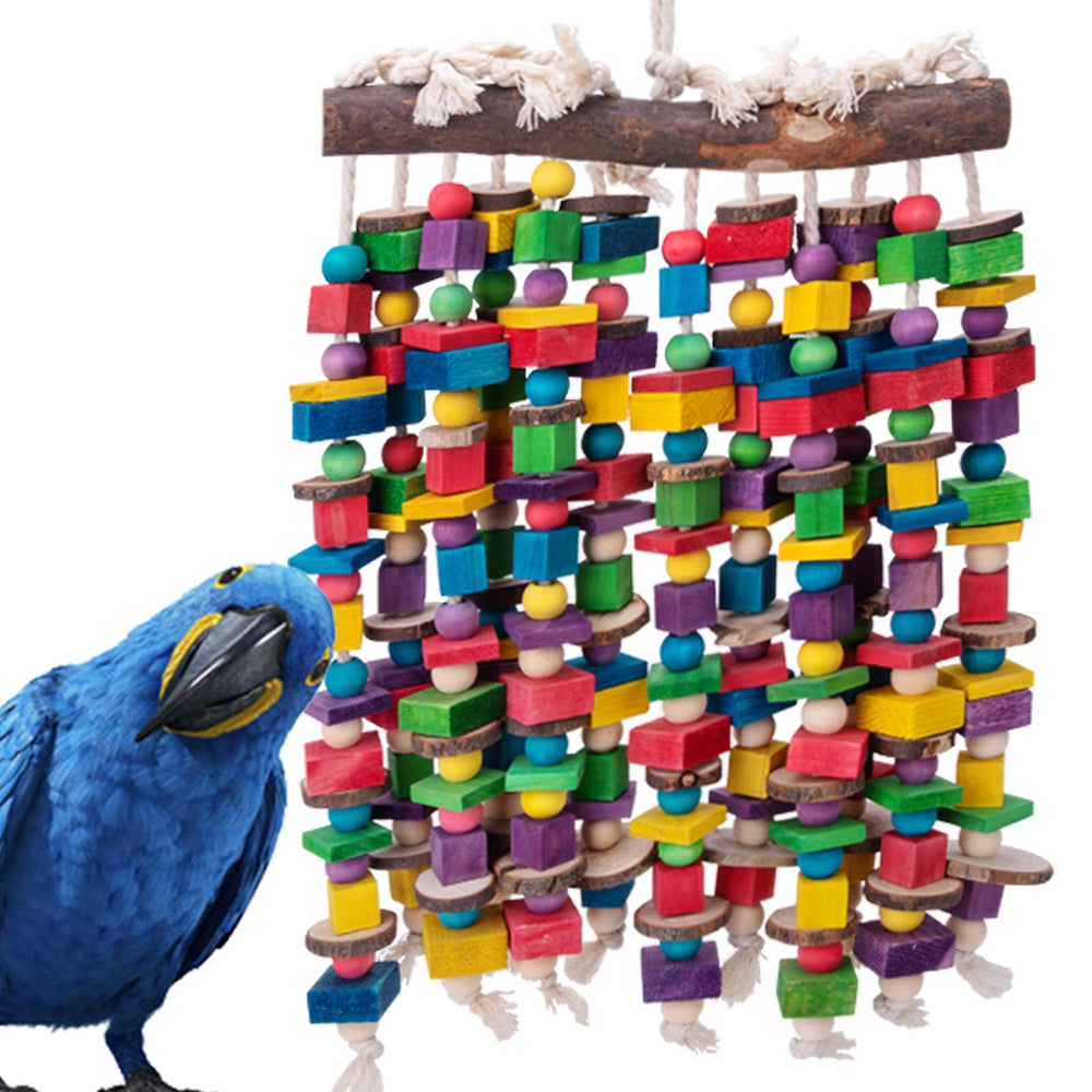 Deloky safe natural wood with edible pigments offers safe chewing without harsh chemicals.