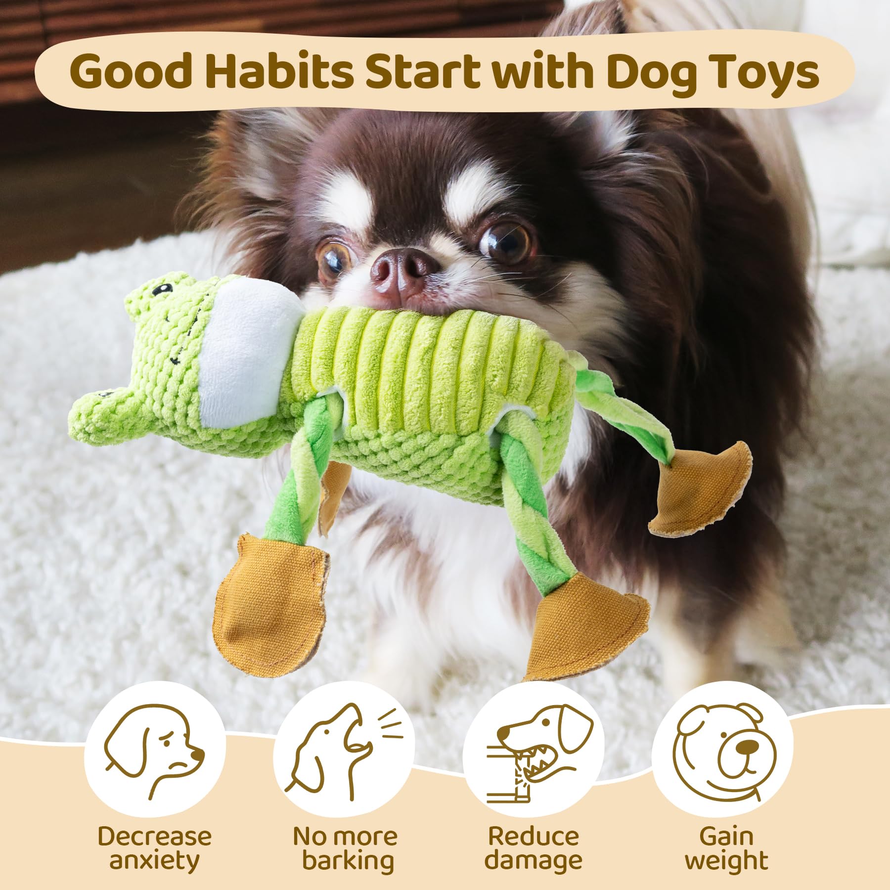 DELOMO dog toy all sizes 28in fits small to large dogs.