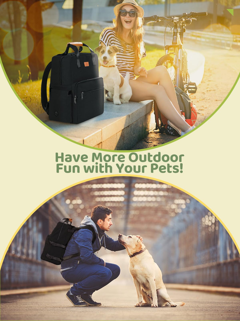 DELOMO Dog Travel Bag durable-oxford fabric withstands frequent travel.