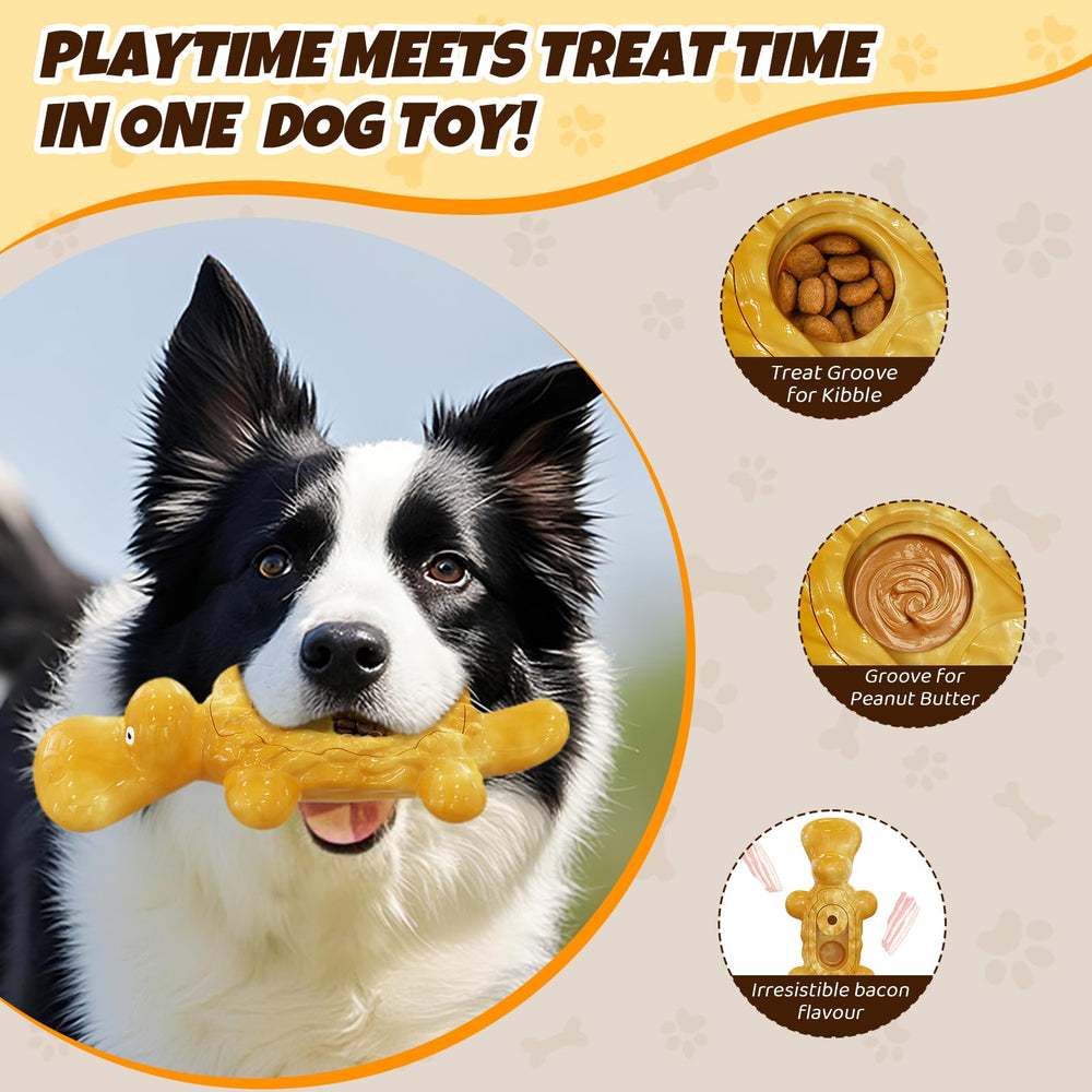 DELOMO large-breed nylon toy designed for tough gnawing.