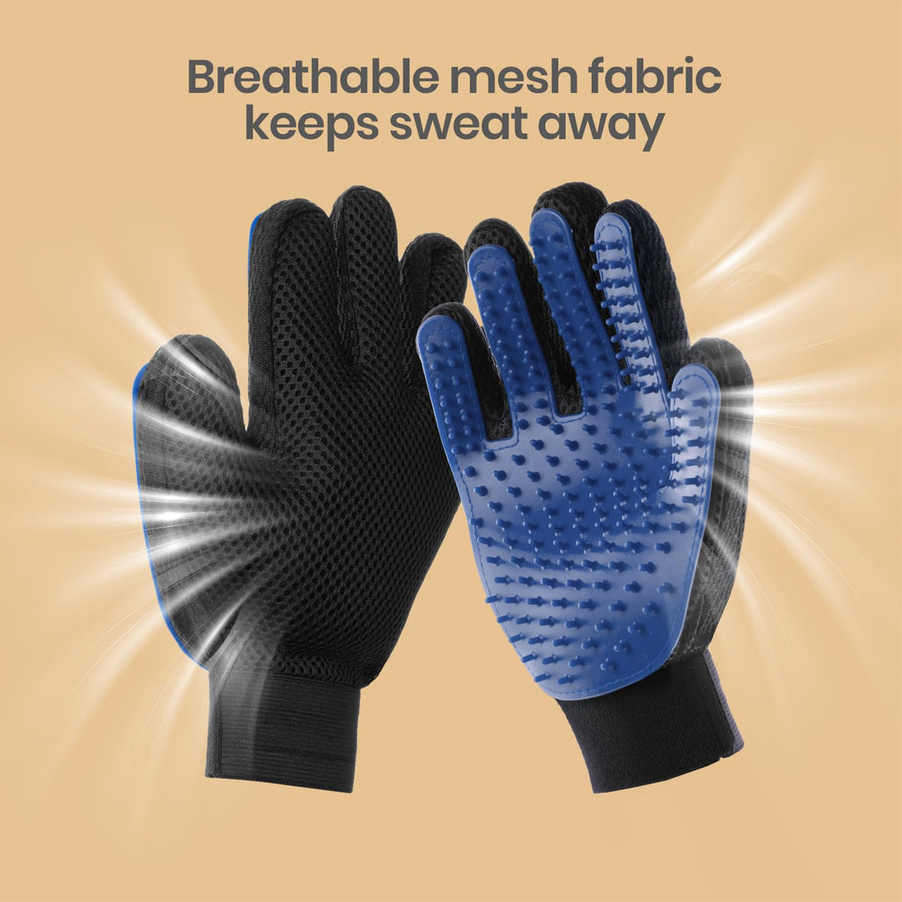 DELOMO Glove machine washable—easy cleanup after grooming sessions