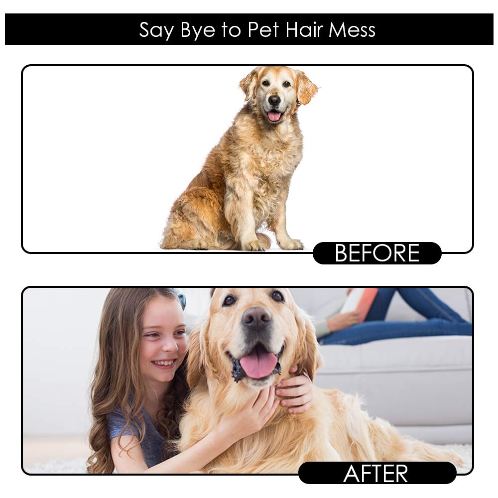 DELOMO left-right pair simplifies dual-hand grooming for pets.
