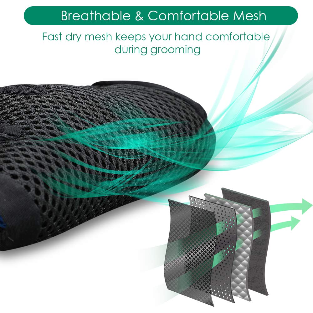 DELOMO adjustable wrist strap ensures secure, comfortable fit during grooming sessions