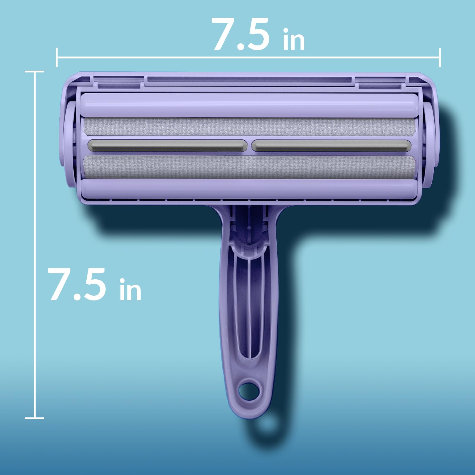 DELOMO Pet Hair Roller easy clean with damp cloth after use