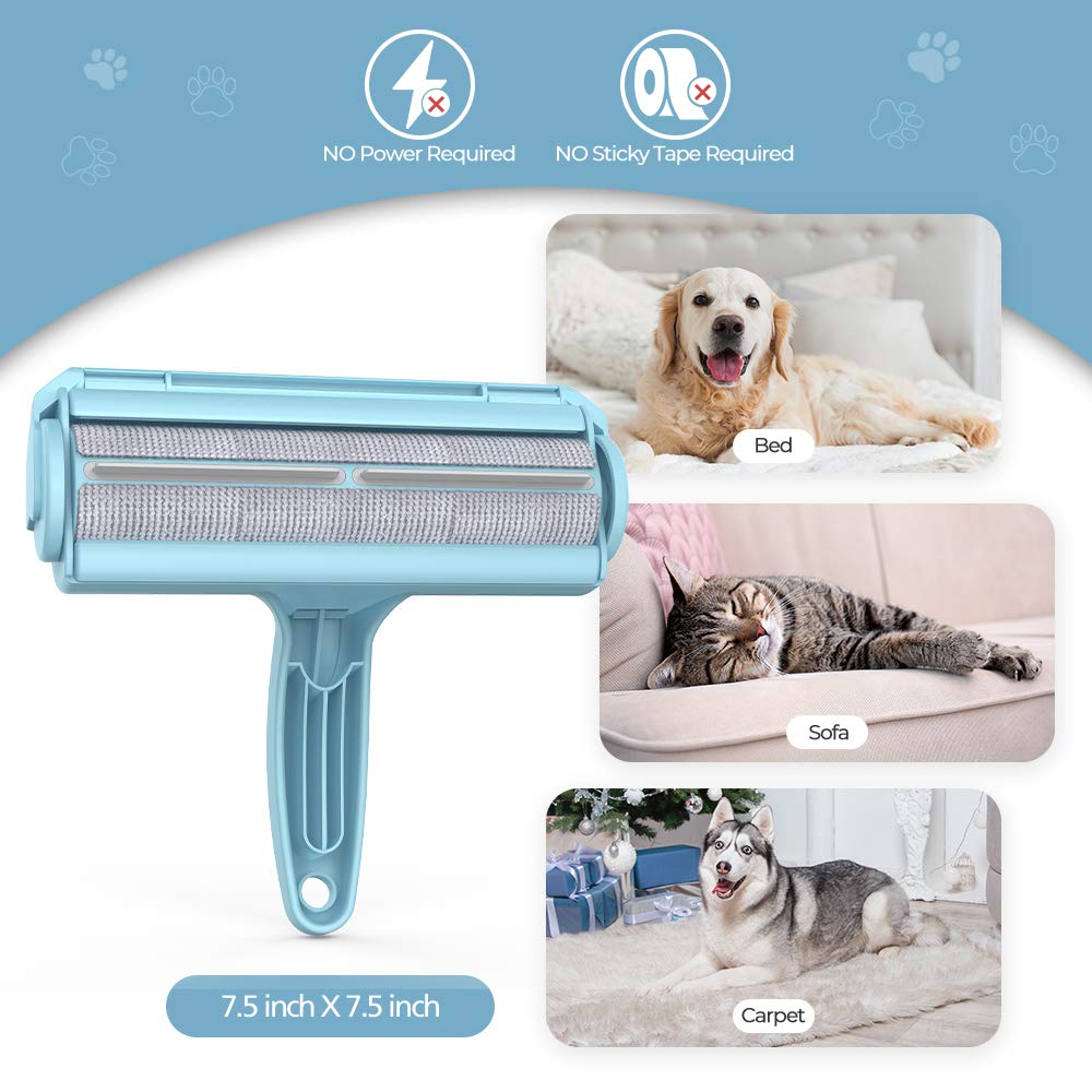 DELOMO Pet Hair Roller reusable design reduces waste and saves money