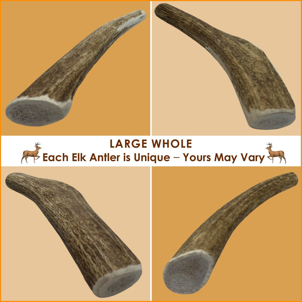 Deluxe Naturals elk antler chew free of additives and preservatives