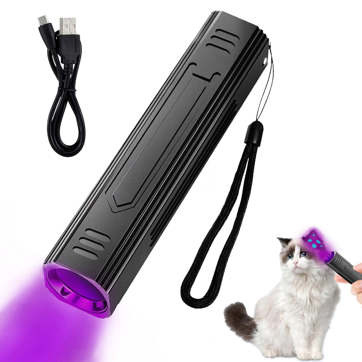 Denlydom Wood's Lamp 365nm compact for on-the-go skin checks.