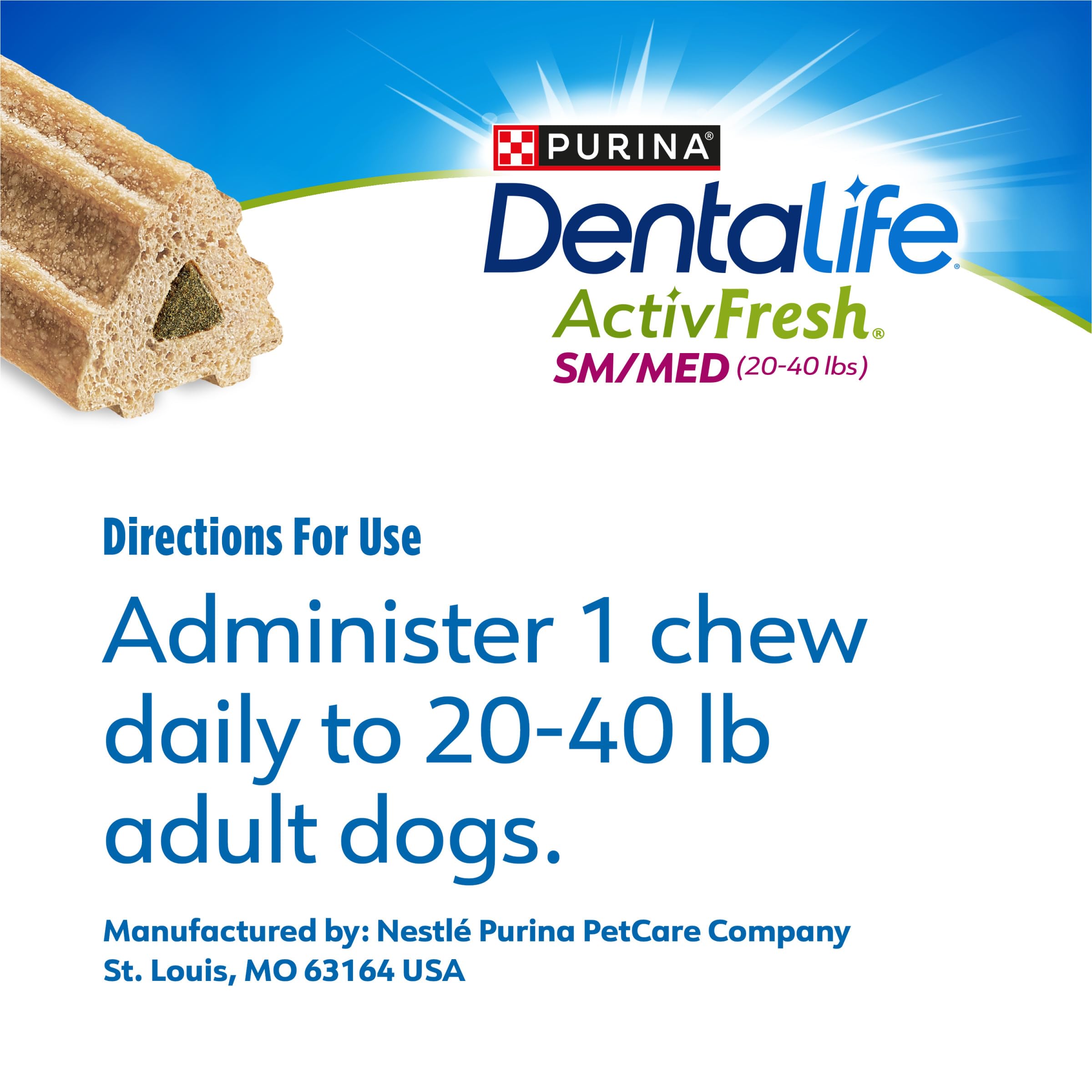 Dentalife ActivFresh honey and spirulina ingredients close-up, indicating quality nutrition for dental support.