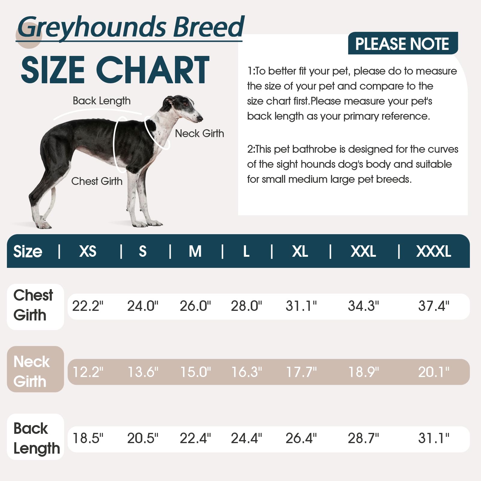 DENTRUN Italian Greyhounds Sweater neck detail highlights high-neck warmth and comfort.