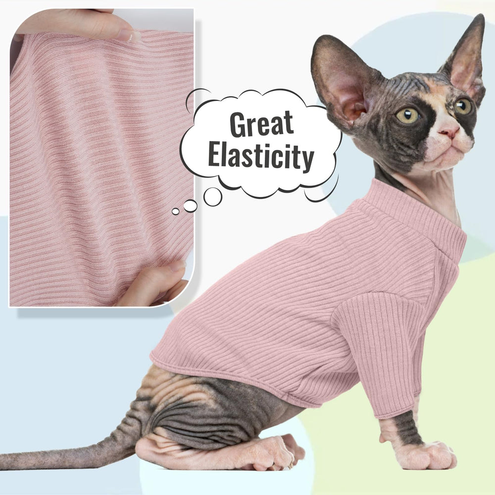 DENTRUN lightweight cat shirt on sofa; ideal home comfort.