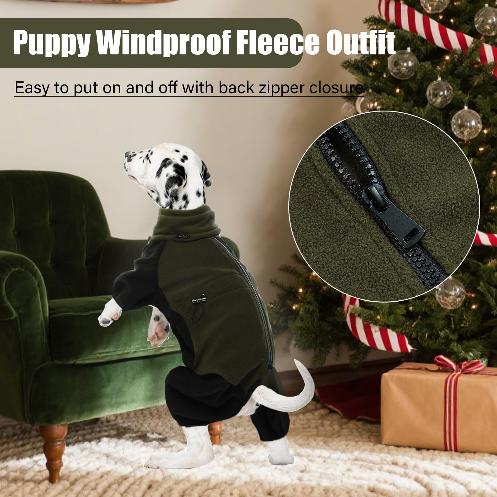 DENTRUN open belly design eases potty breaks without sacrificing warmth.