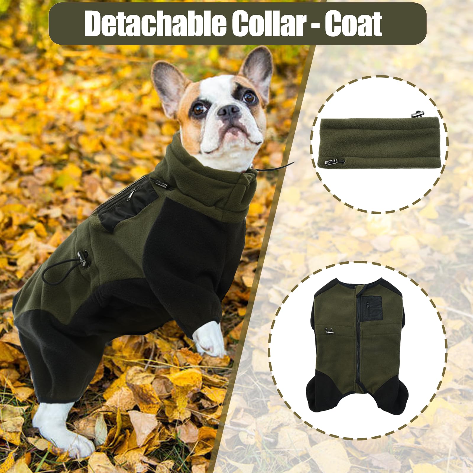 DENTRUN warm polar fleece fabric delivers soft, windproof warmth for daily walks.
