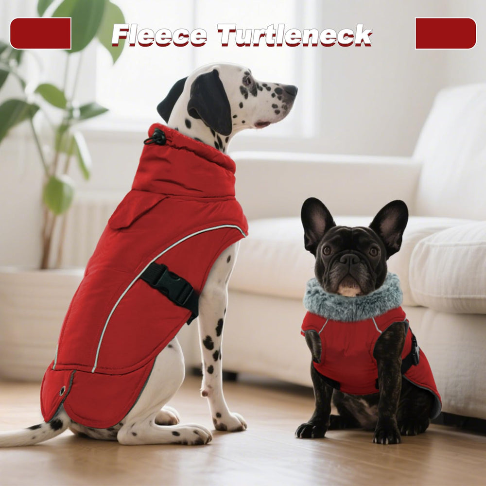 DENTRUN adjustable chest belt closeup emphasizes secure fit for active dogs
