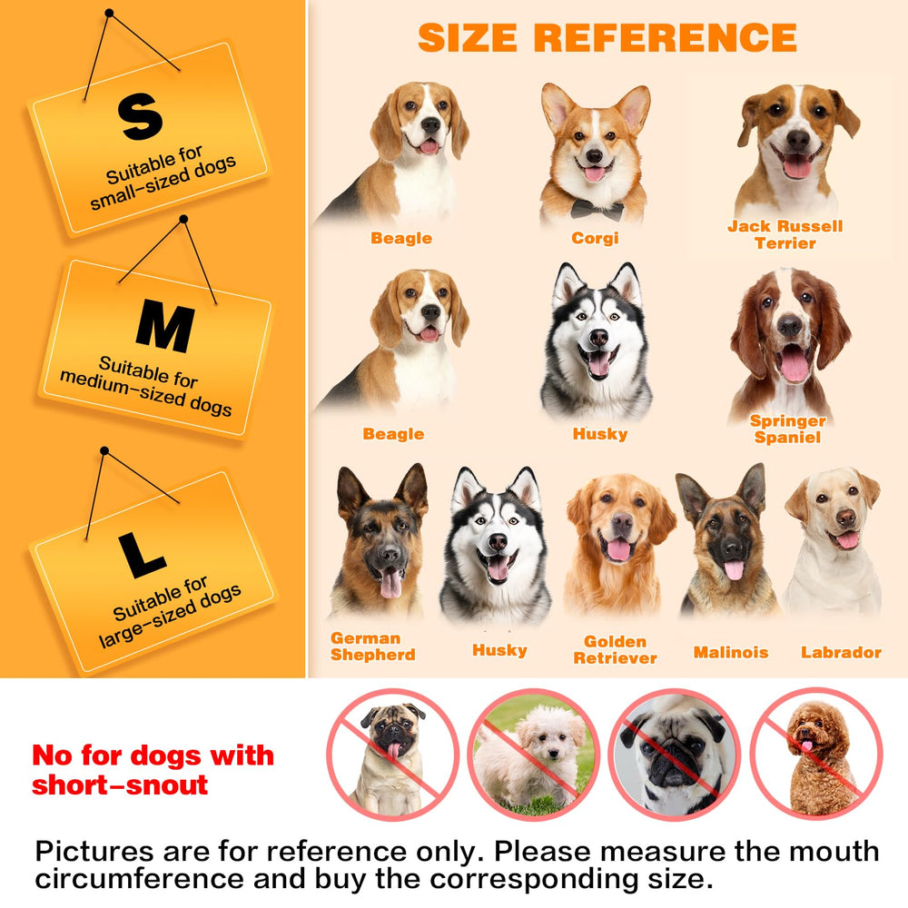 Denwwico dog muzzle mouth area on dog showcases gentle protection during interactions