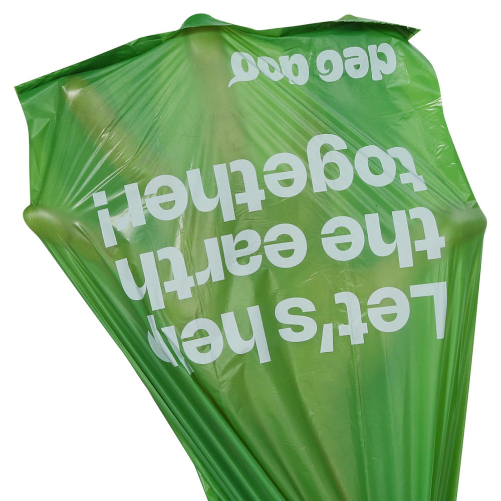 Deo Doo large-size bags accommodate big dogs' messes on walks.