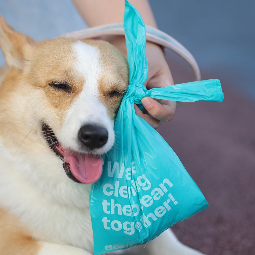 Deo Doo 12 bags per roll simplify daily pickups on walks.