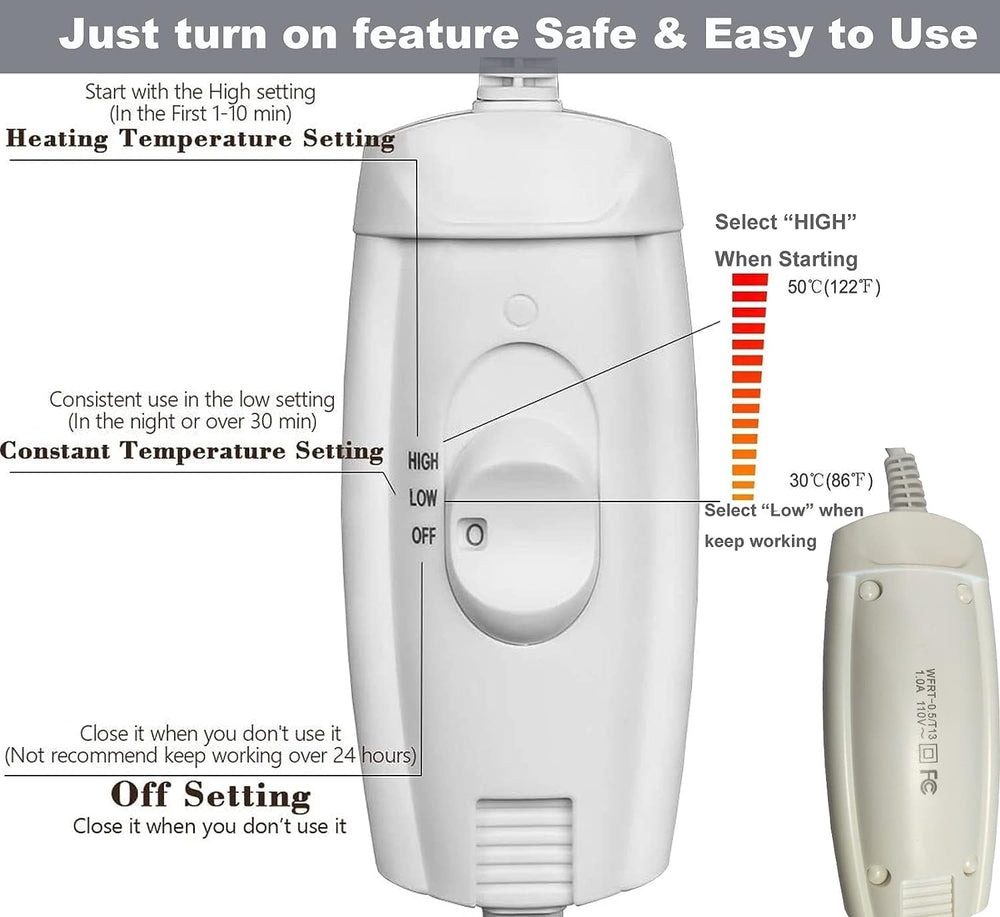 DEOMAN outdoor-ready pad fits whelping boxes and sheltered dog houses.